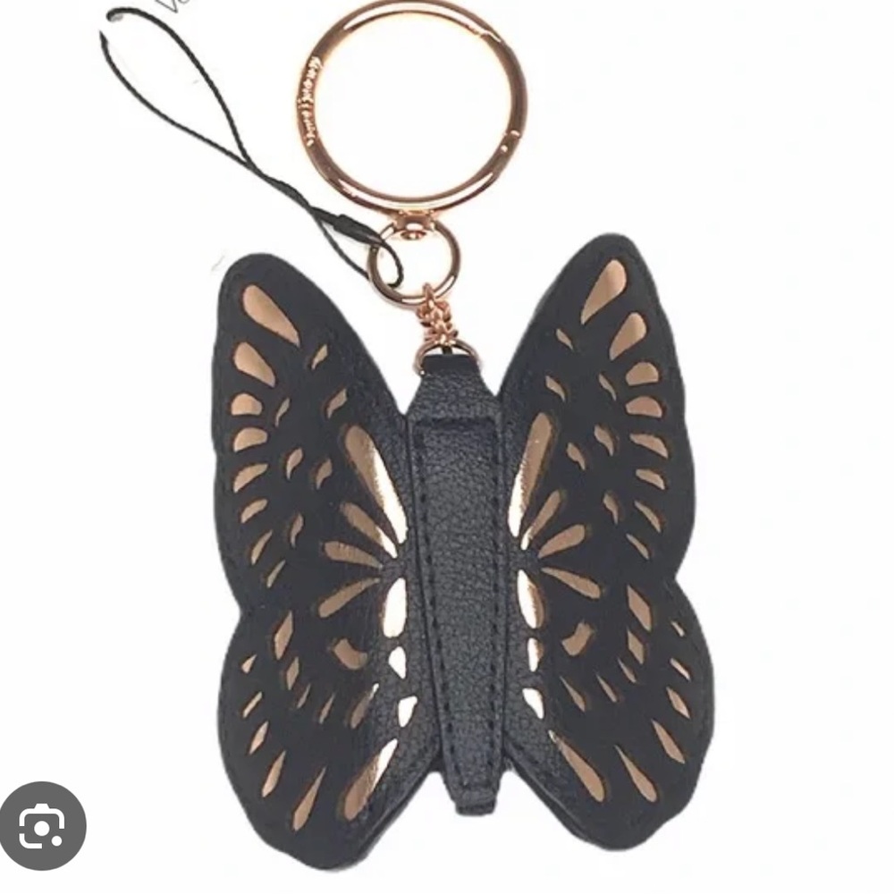 Vera Bradley Butterfly Bag Charm/Keychain - Picture 4 of 4